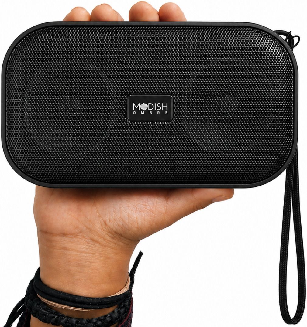 ModishOmbre Roar 14W Bluetooth Speaker | Dual 7W Drivers | 10H Playtime | TWS Stereo 14 W Bluetooth Speaker-image-39
