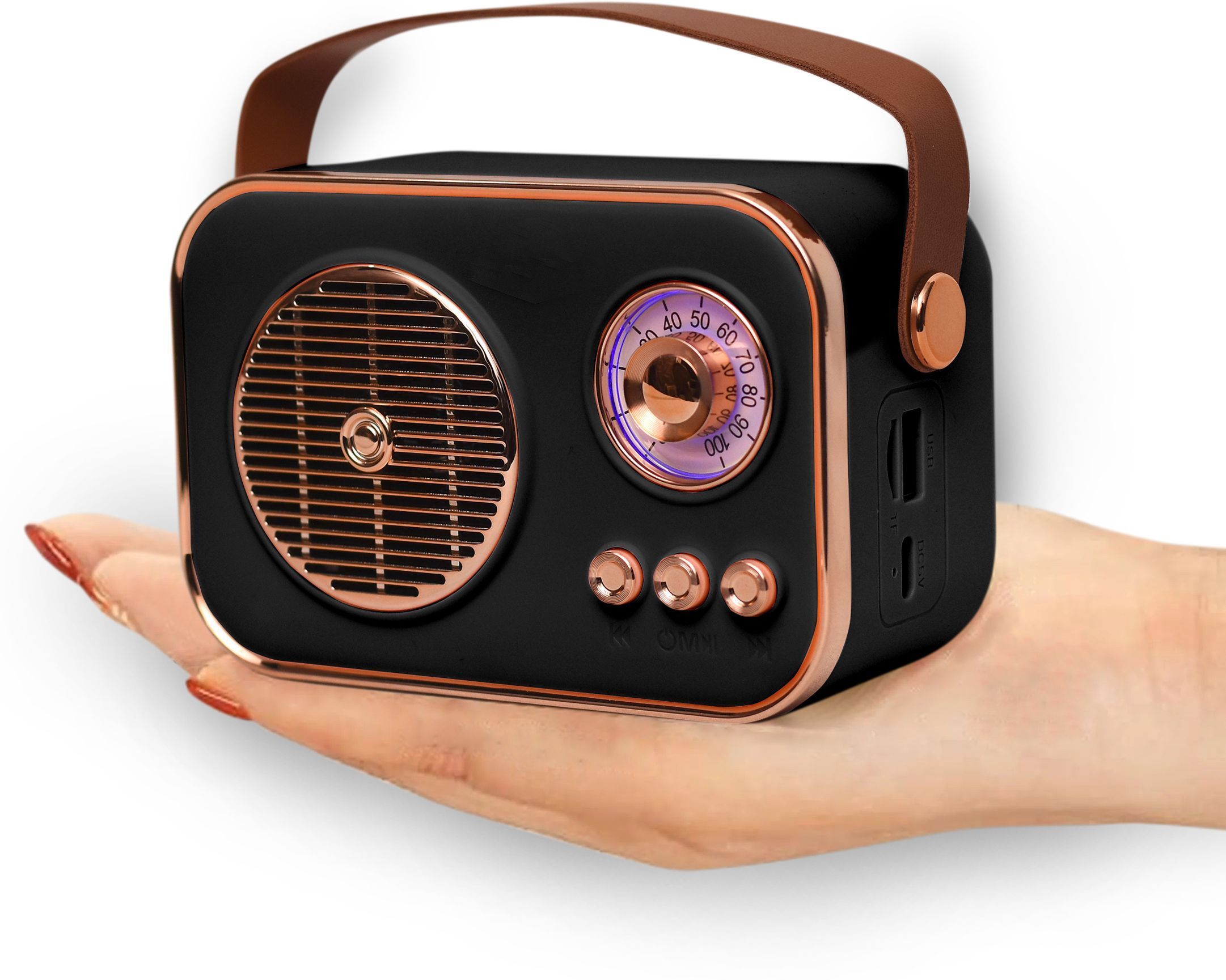 JAXTER Bluetooth Wireless Fm Radio Speaker with USB Input & Hands-Free (10W RMS Power) 7 W Bluetooth Speaker-picture-26