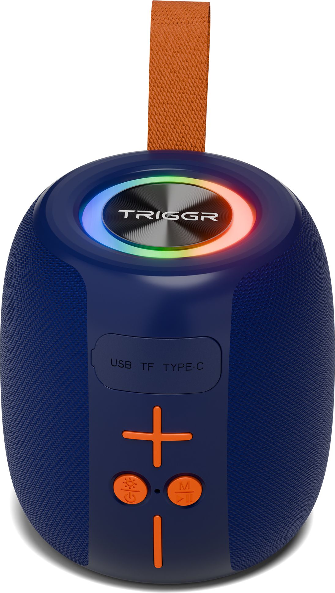 TRIGGR Roar 8 with RGB Lights, Fabric Exterior, TWS & FM Mode, 12H Playtime, BT v5.4 8 W Bluetooth Speaker-image-32