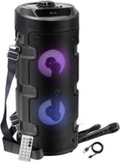 GUGGU OC-4210 Karaoke Speaker With Mic Super Bass Bluetooth Party Speaker 15 W Bluetooth Party Speaker image 1