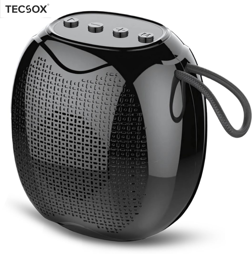 TecSox Beat 8 W Bluetooth Speaker Bluetooth V 5.3 with USB,SD card Slot,Aux,3D Bass 8 W Bluetooth Party Speaker-image-39