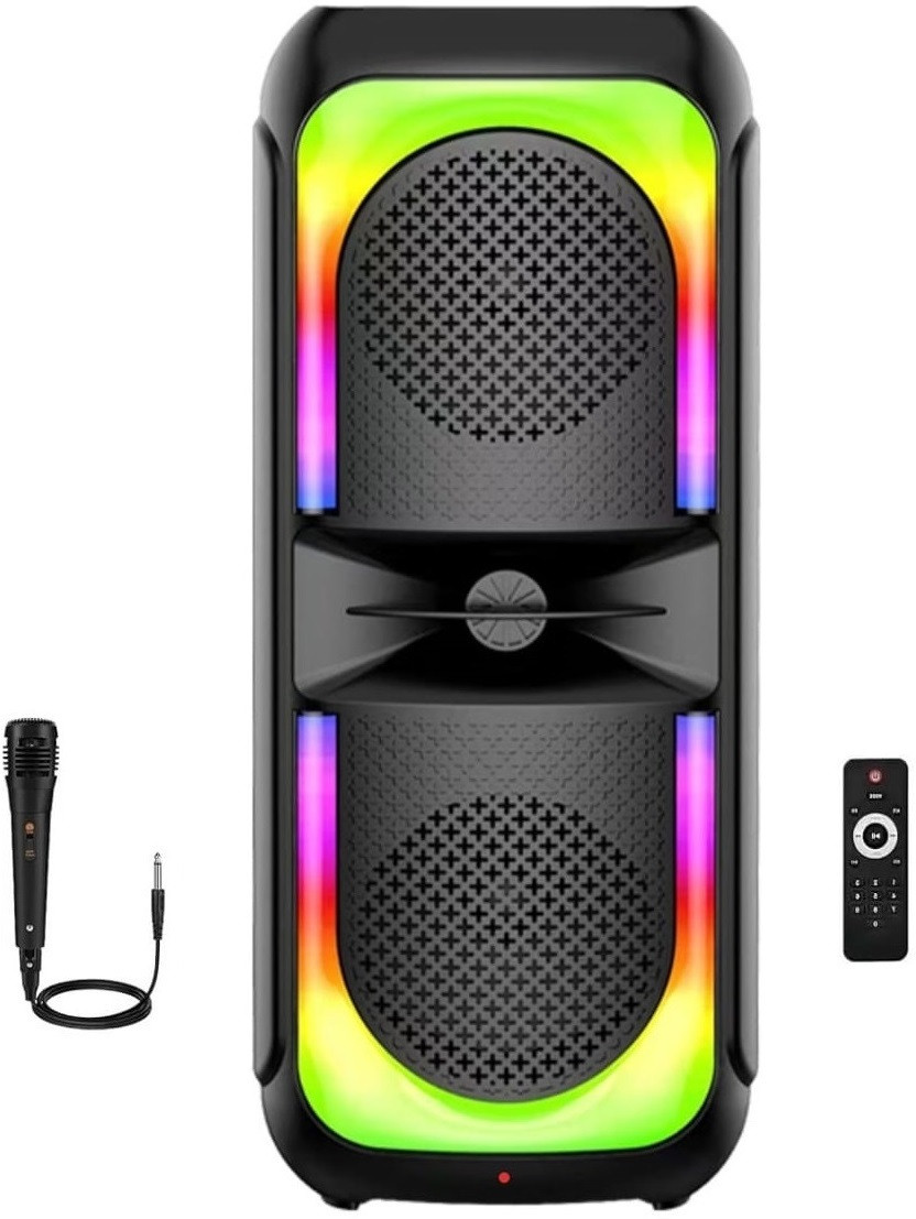 LIMBRO home theatre bluetooth speaker with mic 50 W Bluetooth Party Speaker image 1