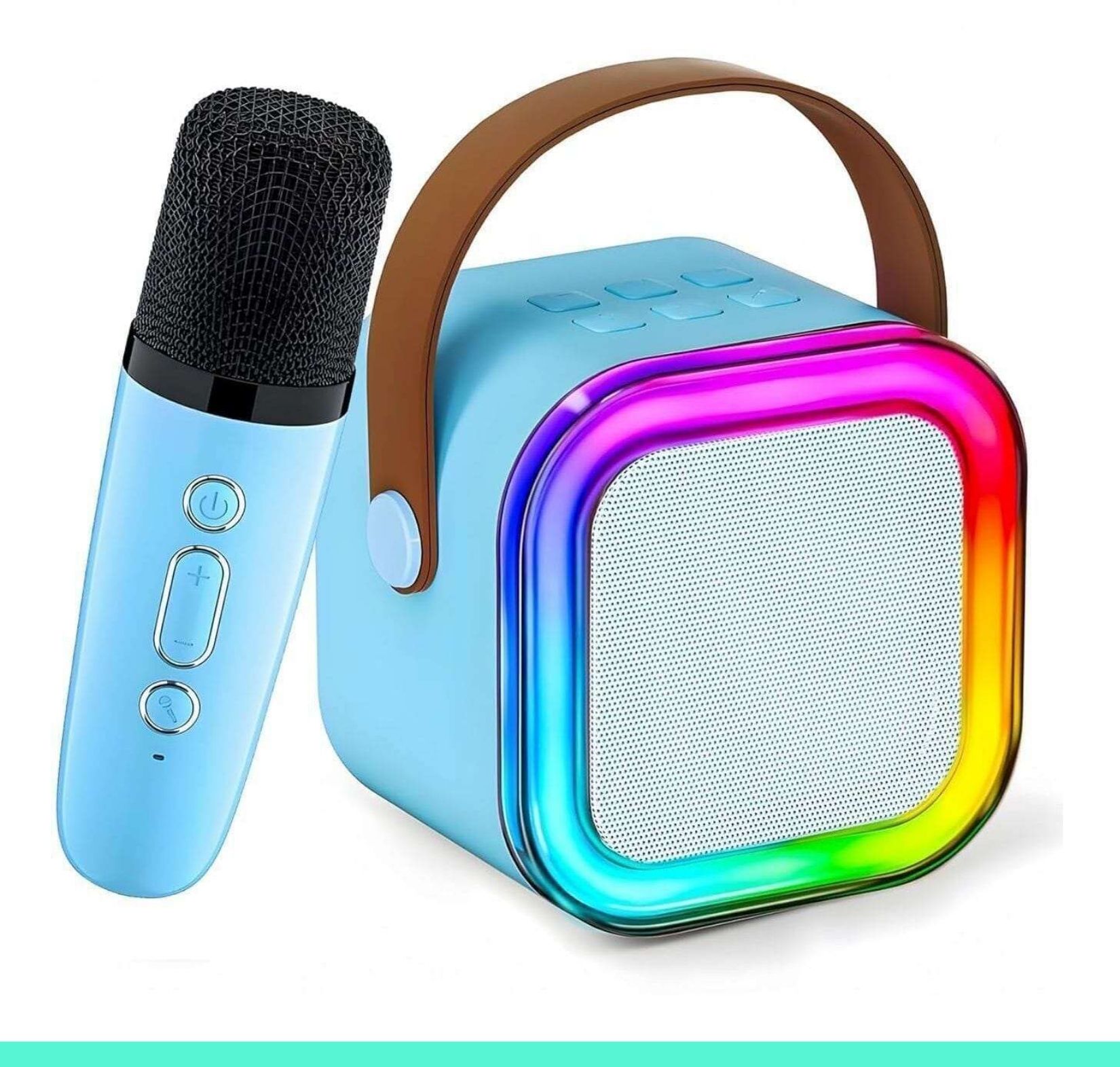 ThirdEye Enertech Special Mermaid Edition Portable Kids Karaoke Speaker with Mic_072 5 W Bluetooth Party Speaker-image-49