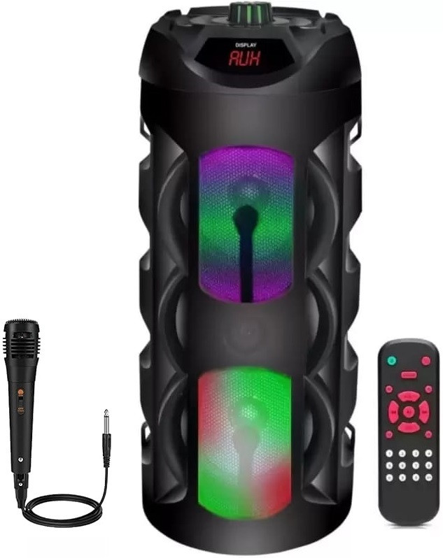 LIMBRO V12 speaker with mic 50 W Bluetooth Party Speaker image 1