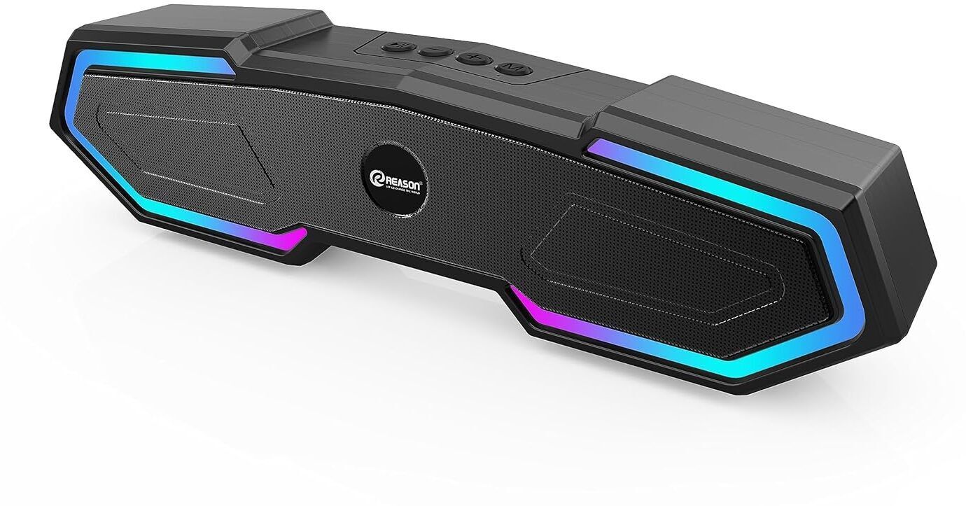 reason Blaze B20 12W Bluetooth Speaker, 12Hr Playtime with USB, SD Card, AUX, FM, Call 10 W Bluetooth Party Speaker