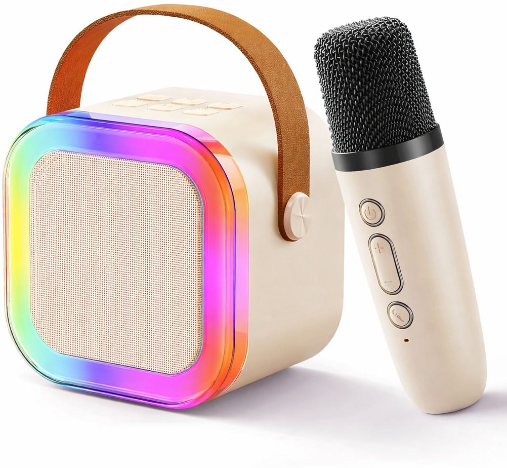 ygm acoustic foams Karaoke Singing Mic with Speaker, 5 Voice Changing Mode (Any Colour) 1 Microphone-picture-20