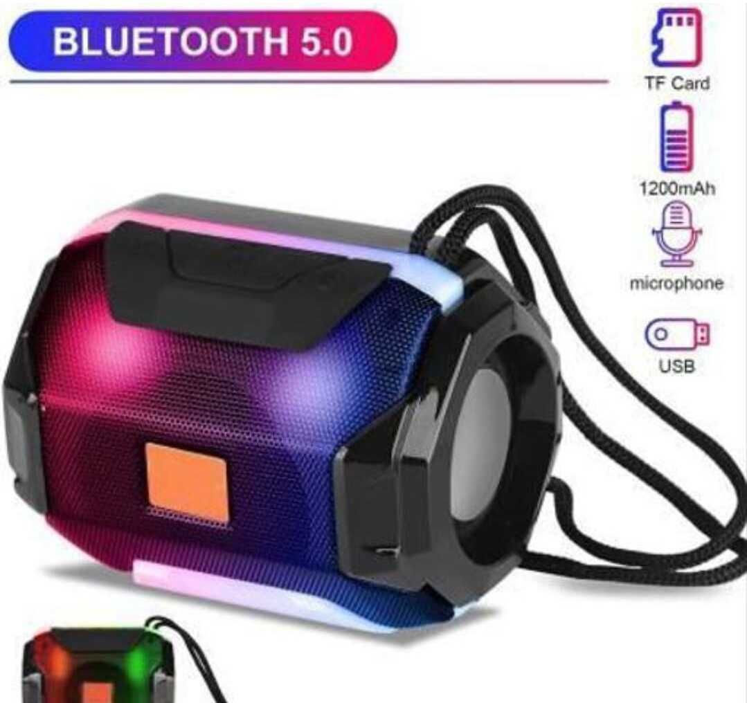 ANANDANI Powerpact bass & stereo audio color changIng led Light wireless portable 5 W Bluetooth Party Speaker-image-19