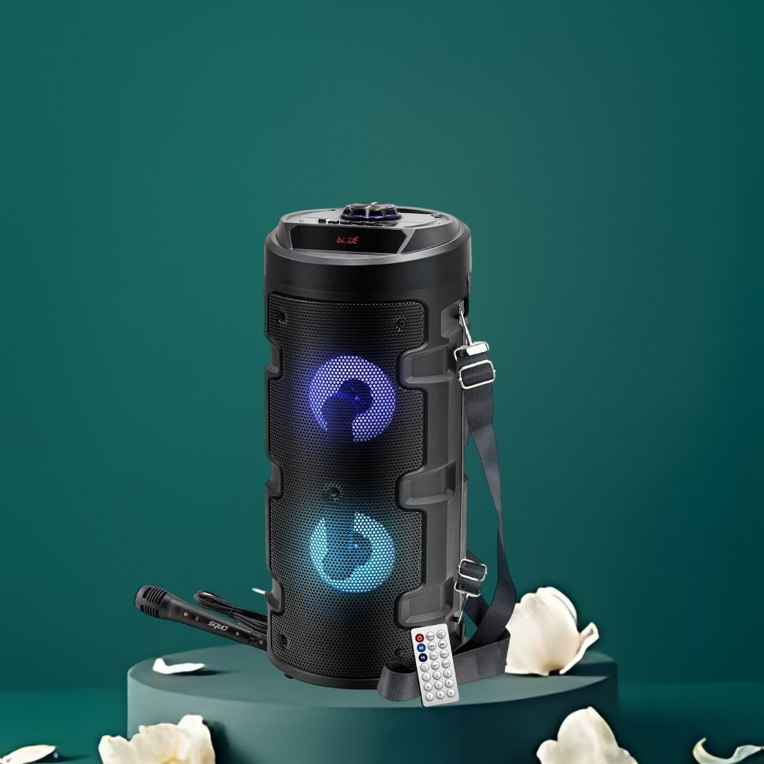 GUGGU DJ Box Speaker with FM Radio, Mic & USB Pen Drive 20W Bluetooth SpeakerLB139 20 W Bluetooth Party Speaker image 1