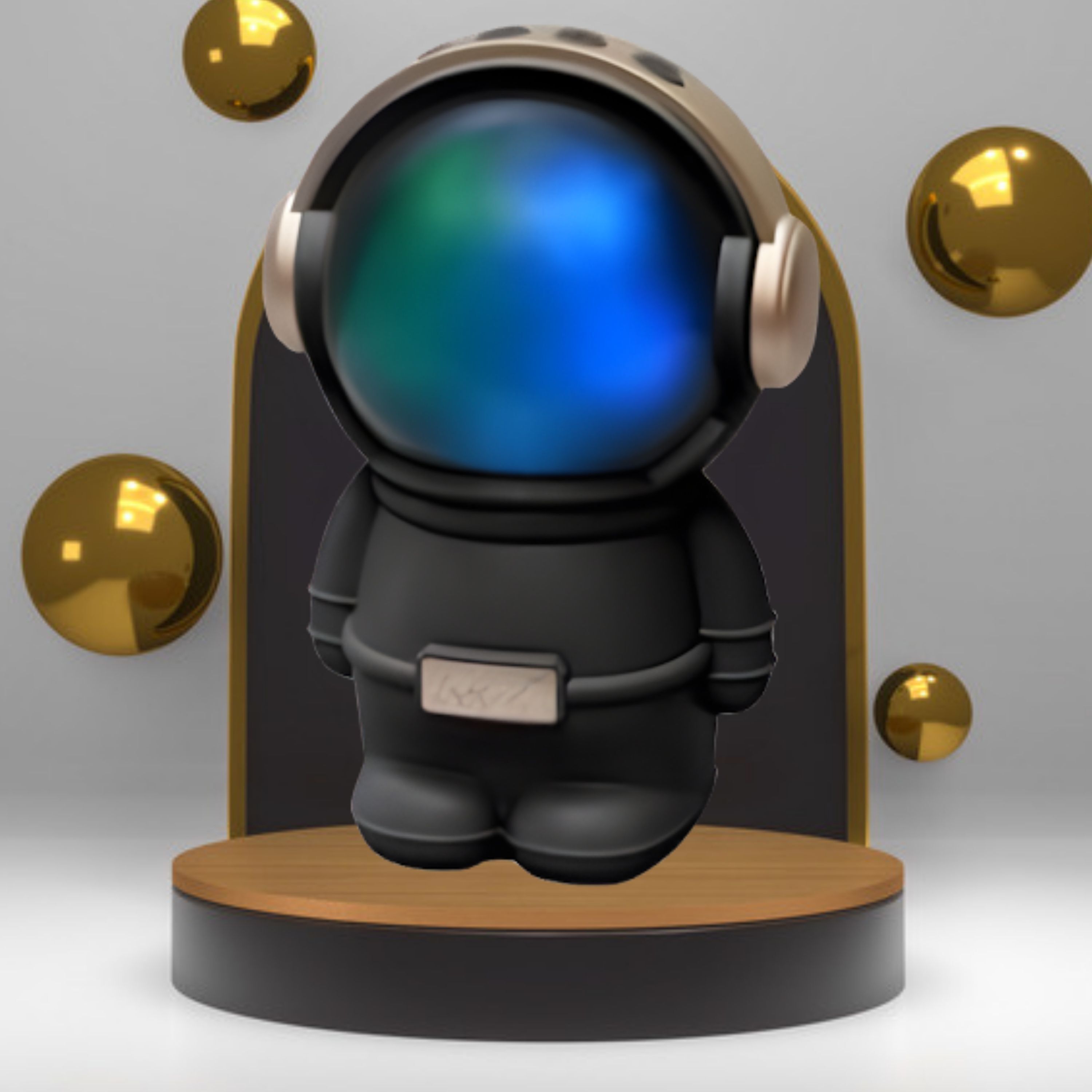 GUGGU R285 ASTRONAUT bluetooth speaker-Sound that make you Feel Space with USB,FM,TWS 6.8 W Bluetooth Party Speaker-image-48