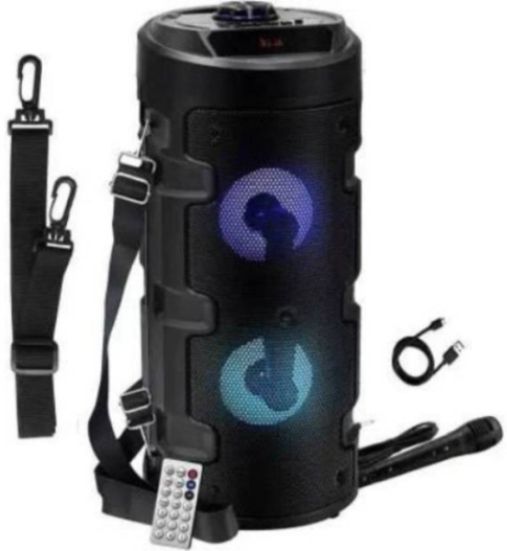 YAROH OJ-4210 Karaoke Speaker With Mic Super Bass Bluetooth Party Speaker 15 W Bluetooth Party Speaker-image-12