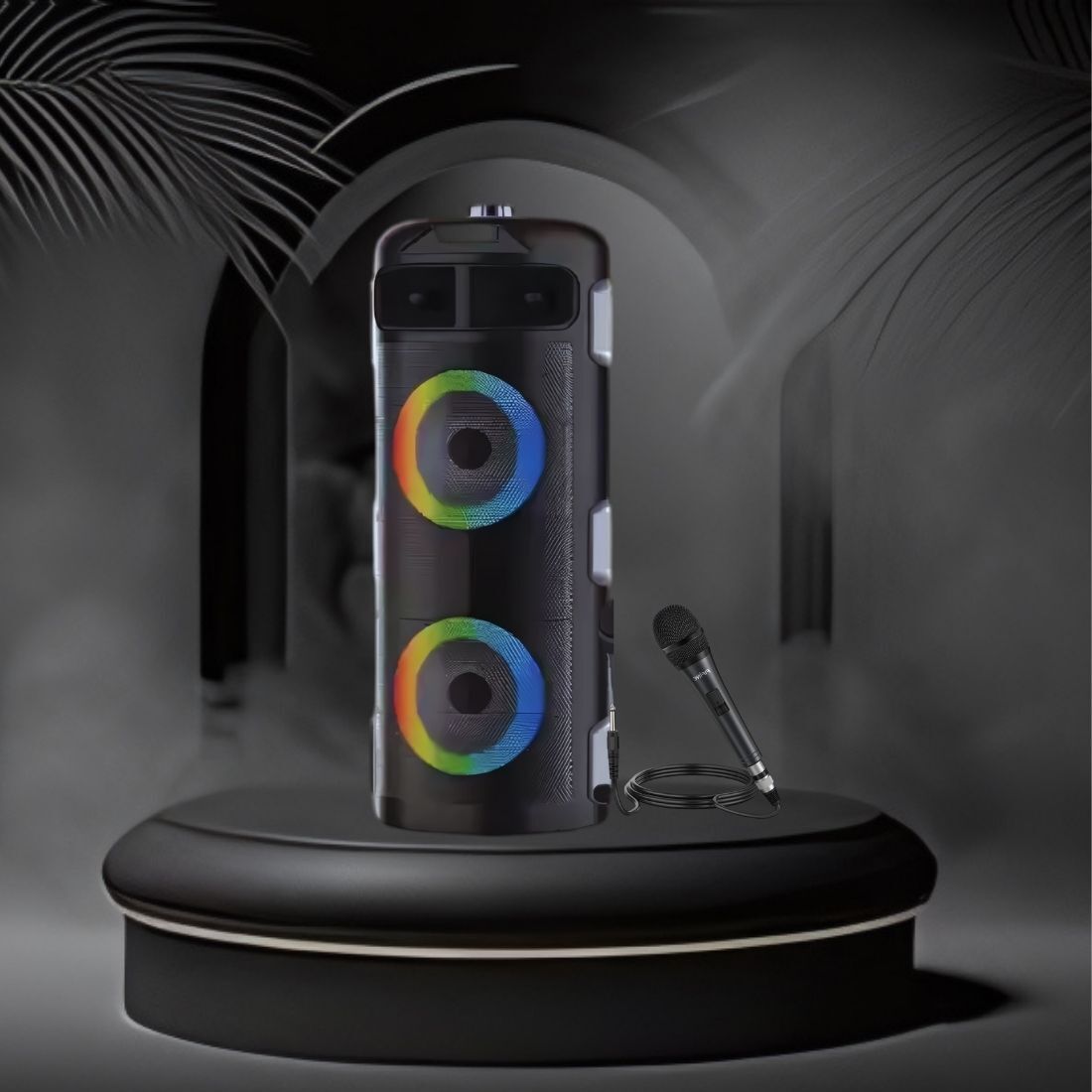 Clairbell DJ Box 40W Bluetooth Home Audio Speaker & FM Radio with Mic ,USB Pen DriveGH433 40 W Bluetooth Party Speaker