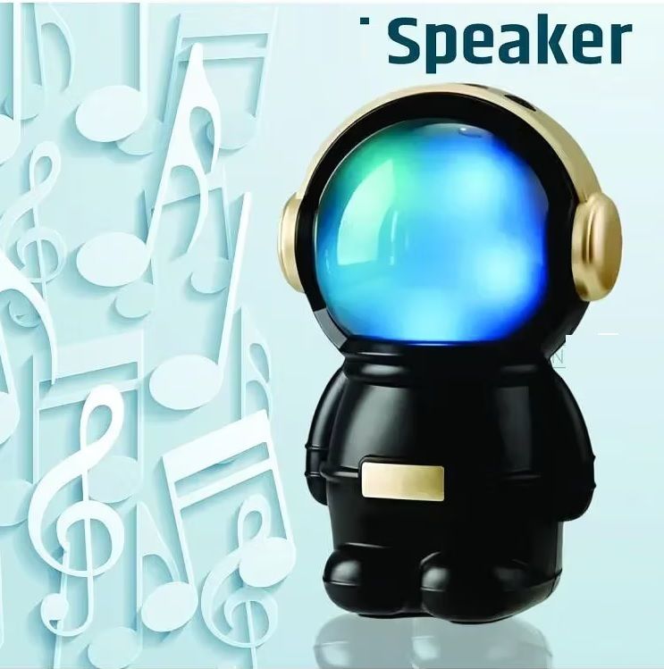G2L High Quality Astronaut Wireless Bluetooth Stereo Bass LED RGB Light 5 W Bluetooth Party Speaker-image-27