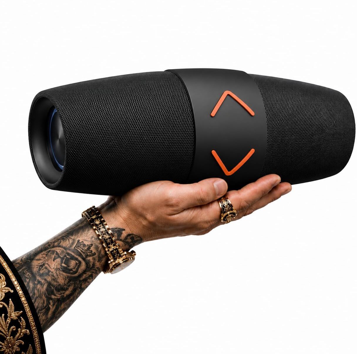 ModishOmbre AudioPro Wireless Bluetooth Speaker, Deep Bass, IPX6, AUX-TF-USB-FM, Ambient LED 20 W Bluetooth Party Speaker-image-16