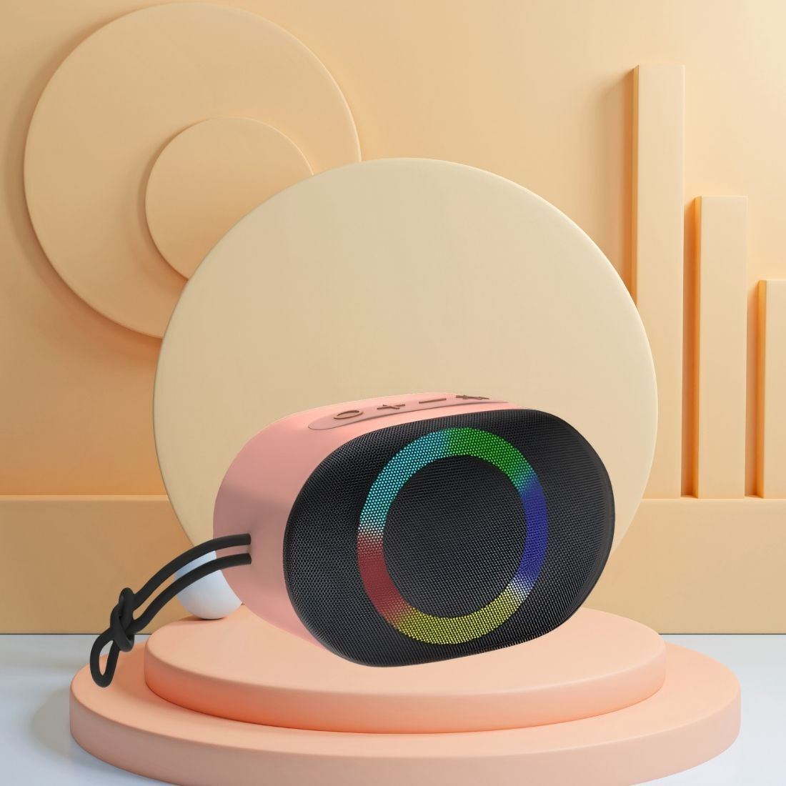 Clairbell Bluetooth Speaker BT v5.0 Speaker with AUX USB SD & Rechargeable BatteryA196 10 W Bluetooth Laptop/Desktop Speaker image 1