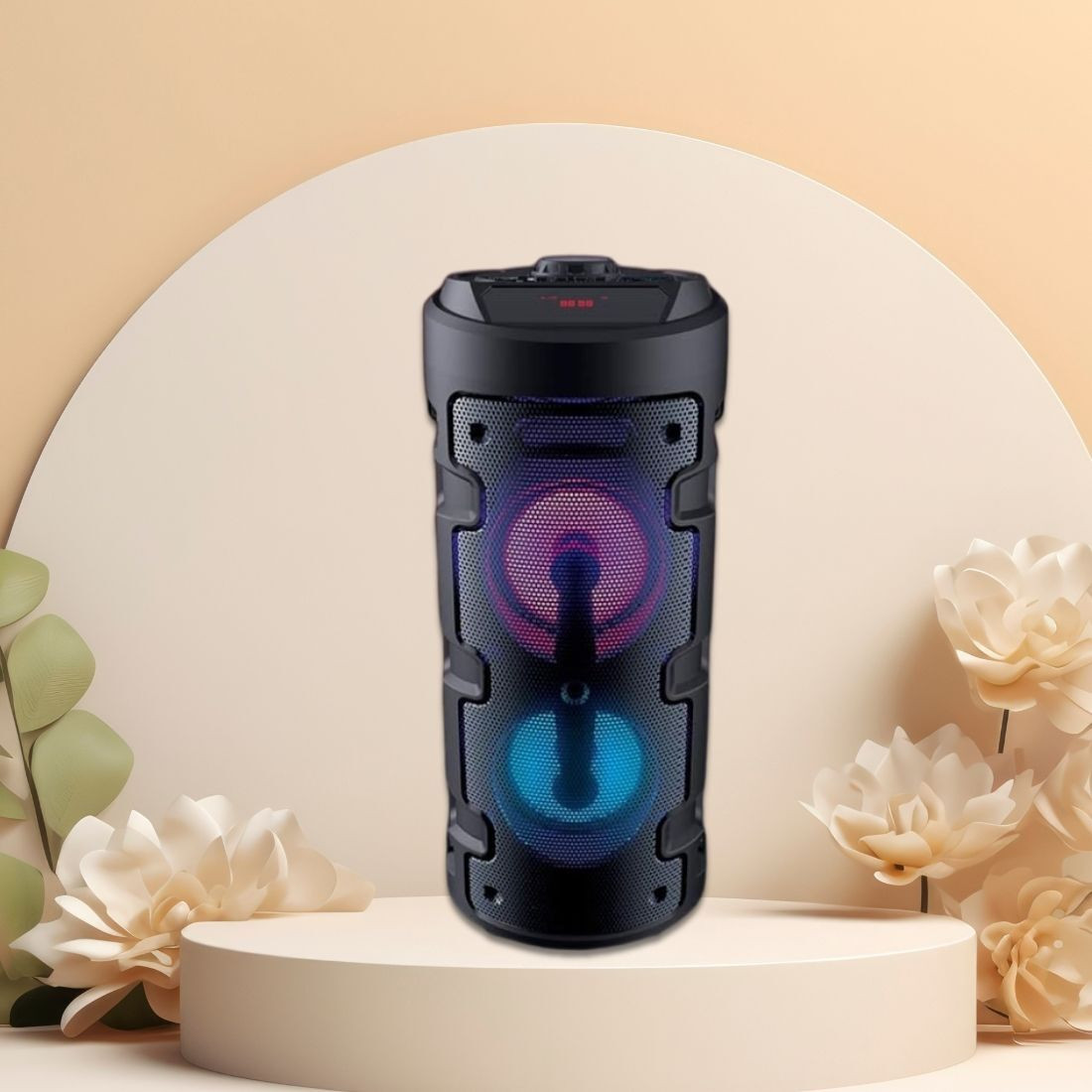 GUGGU DJ Box Speaker with FM Radio, Mic & USB Pen Drive 20W Bluetooth SpeakerYB542 20 W Bluetooth Party Speaker image 1