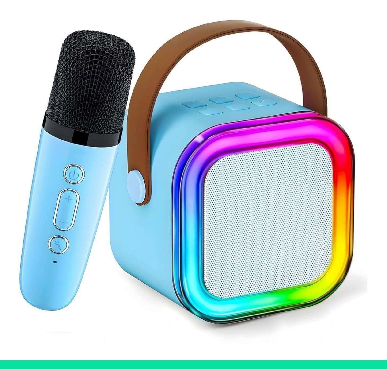 ThirdEye Enertech Special Mermaid Edition Portable Kids Karaoke Speaker with Mic_085 5 W Bluetooth Party Speaker-image-43