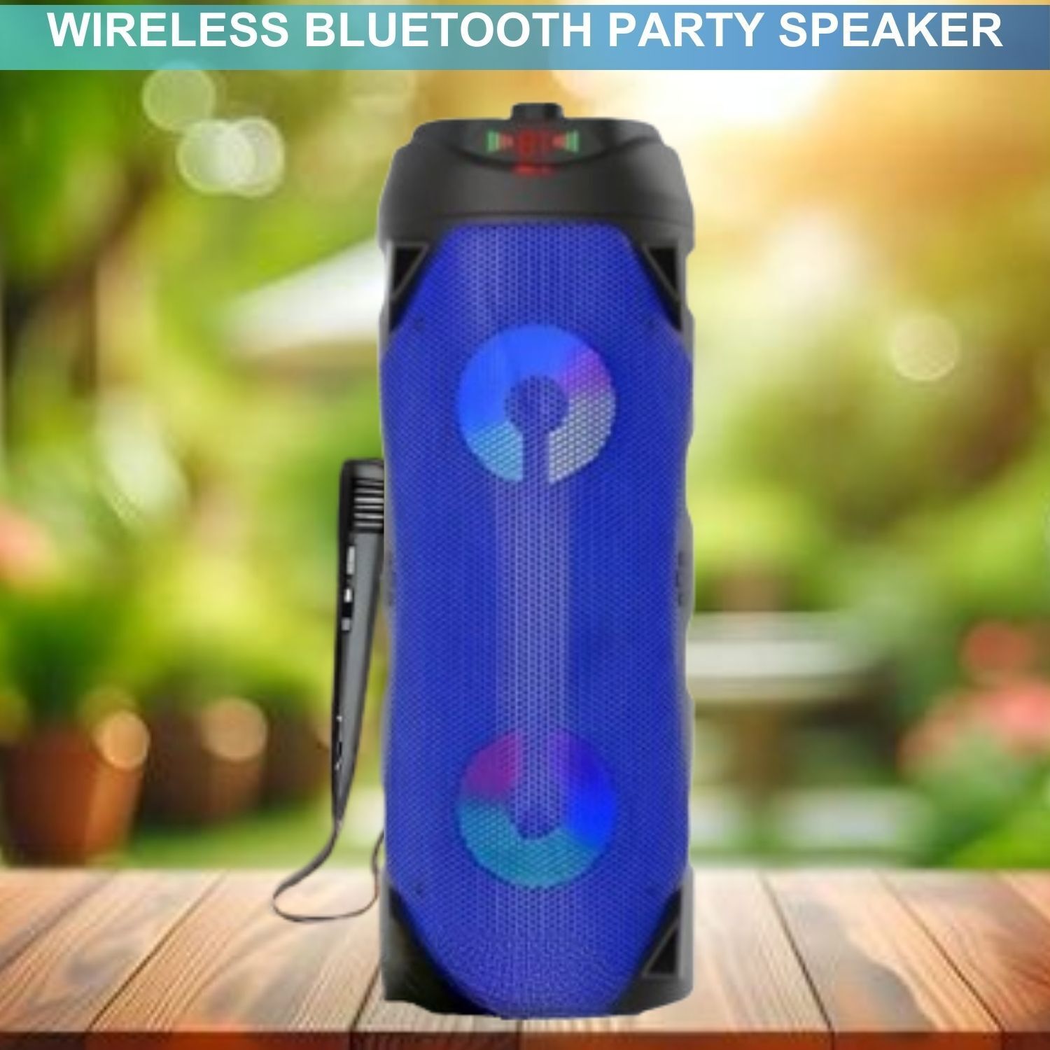 APENTERPRISES Star (WIRELESS BLUTOOTH PARTY SPEAKER)High Bass Sound Quality With Wired MicK40 30 W Bluetooth Party Speaker-image-47