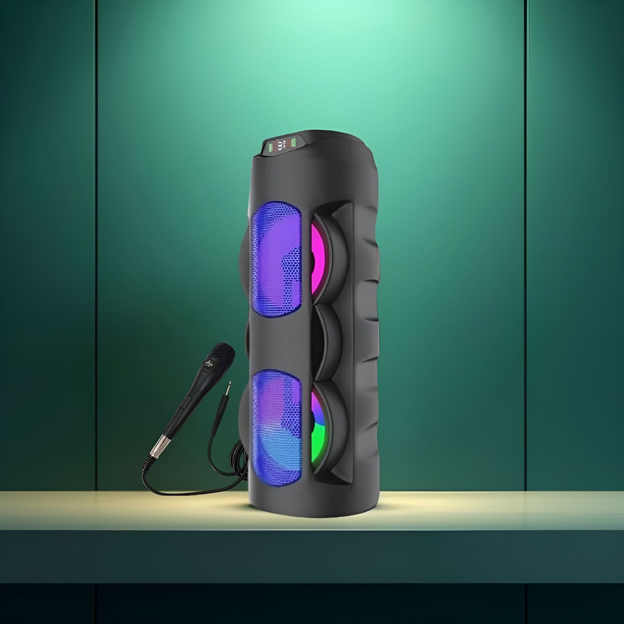 FRONY DJ Box 30W Bluetooth Home Audio Speaker & FM Radio with Mic ,USB Pen DriveSD285 30 W Bluetooth Party Speaker-image-27