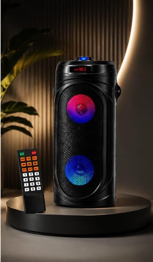 ZEKLY Drive 40W Bluetooth Tower Speaker | Dual Woofer RGB Lights | Remote | 40 W Bluetooth Party Speaker-image-27