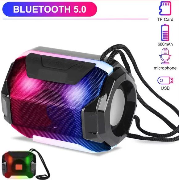 F FERONS Powerpact bass & stereo audio color changIng led Light wireless portable FRK-162 3 W Bluetooth Speaker-image-31