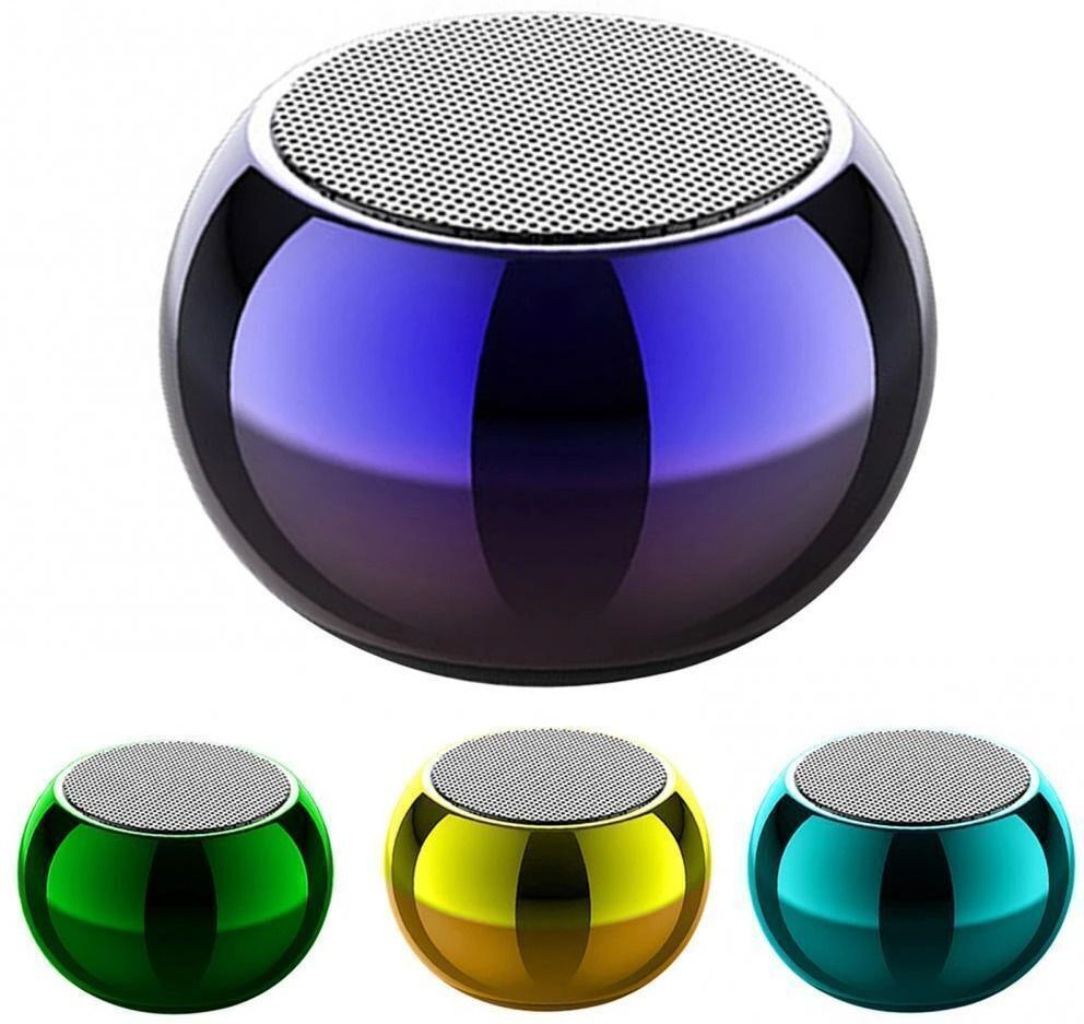 FETCHFINDS M3 Portable Bluetooth Mini Dynamic Metal Sound with Google, Alexa & Siri Assistant Smart Speaker-image-48