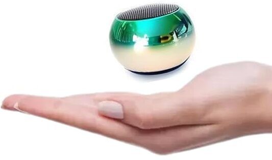 laxmi gold Mini Boost Bluetooth Music Speaker Metallic Body Round Speaker 5 W Bluetooth Party Speaker-image-19