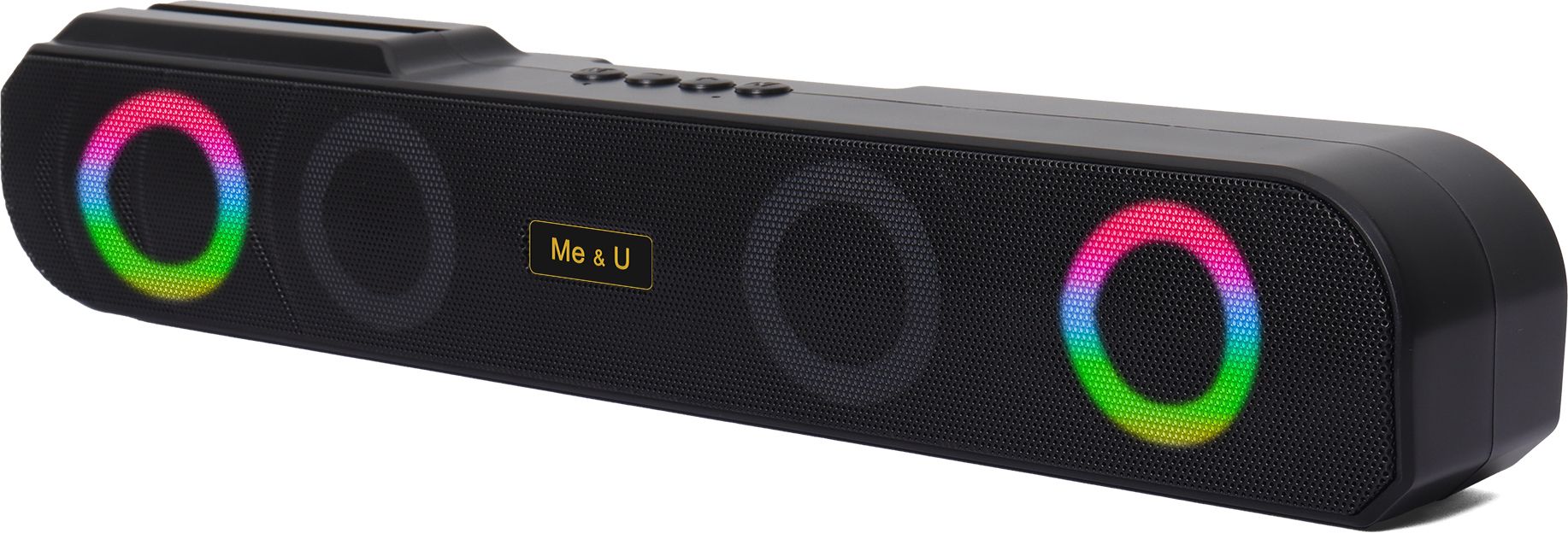 ME&U jukebarpro BT soundbar 10 hour Play time RGB light 2000 mah battery USB FM TWS 25 W Bluetooth Soundbar-image-39