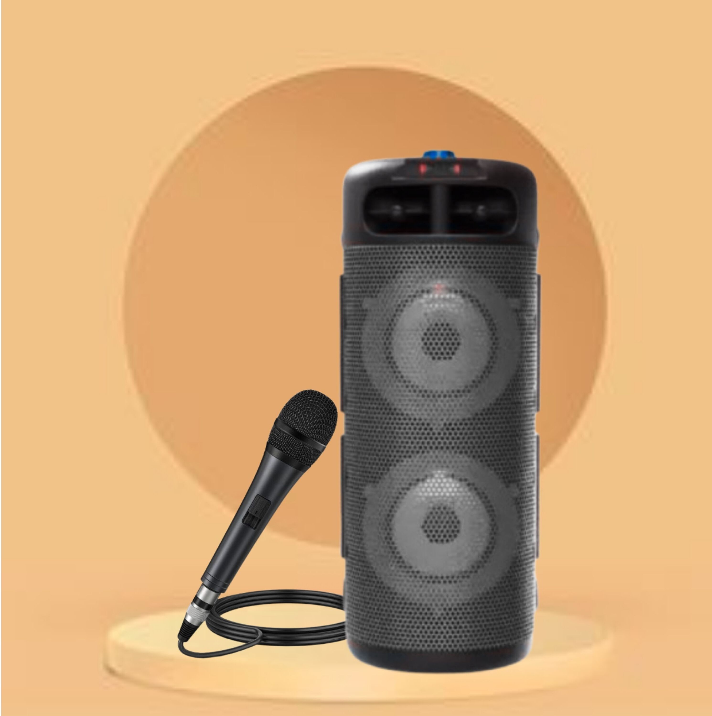 PARADISEECOM Bluetooth Party Speaker With Mic, AUX/USB Upto 7 Hrs Playback With Deep BassF287 40 W Bluetooth Soundbar-image-46