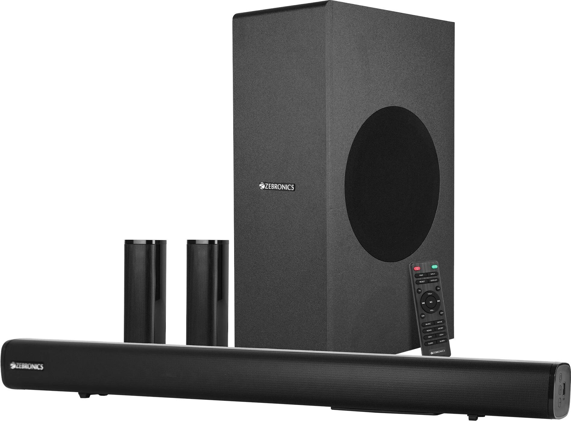 ZEBRONICS ZEB-SBSPK C15 - (Zeb-Juke bar 7451 Pro 5.1) 240 W Bluetooth Soundbar-image-23