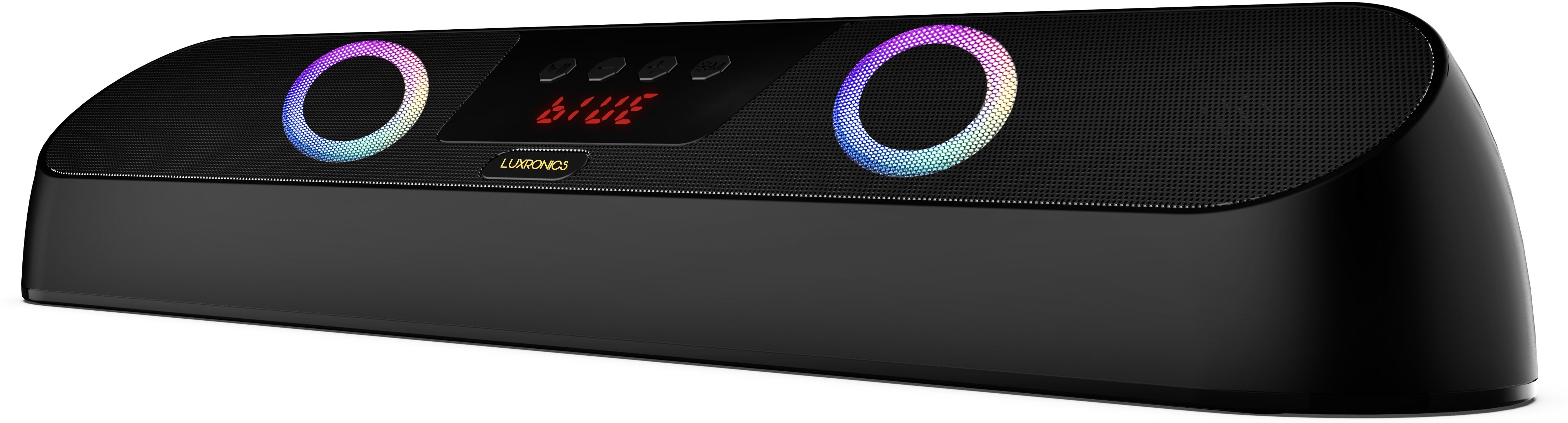 LUXRONICS Vibe-X 20W Wireless Portable Speaker with FM Radio|Aux|BT 5.3V|Gaming RGB Light 20 W Bluetooth Soundbar-image-17