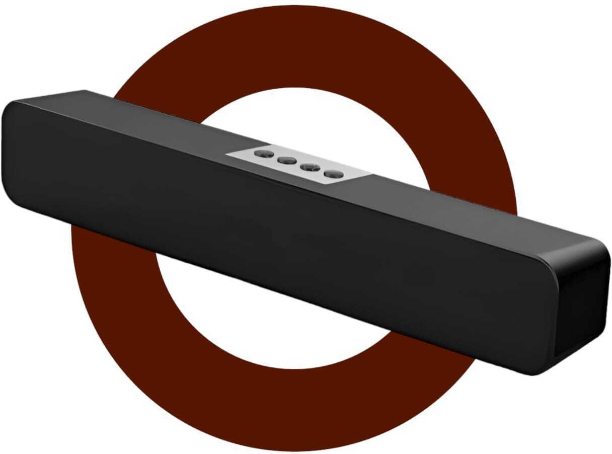 Bxeno wireless Bluetooth speaker designed for use devices such as cars and laptops 10 W Bluetooth Soundbar image 1