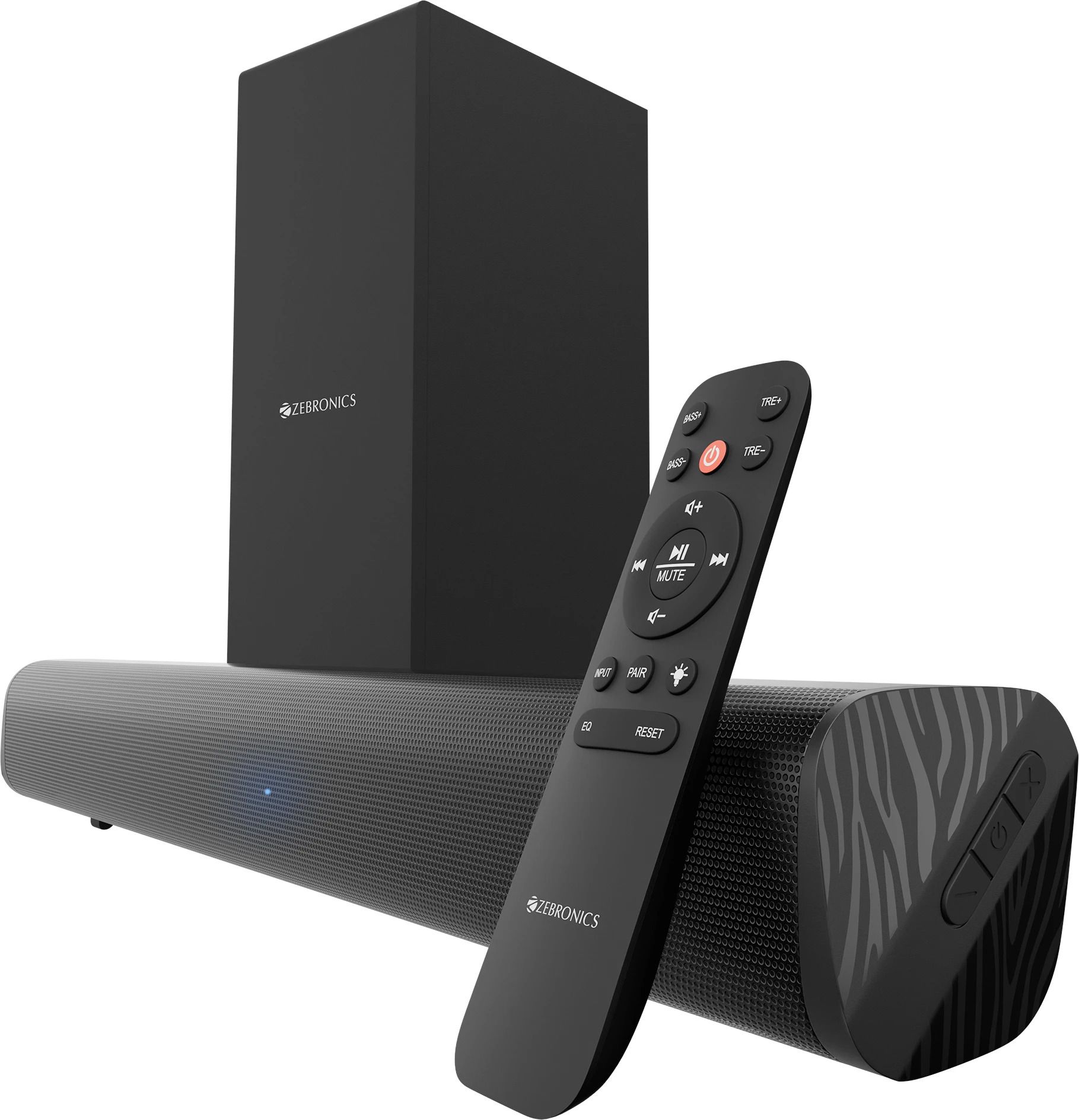 ZEBRONICS Juke Bar 200A, BTv5.1, 11.43cm Subwoofer, HDMI ARC, Wall Mountable 90 W Bluetooth Soundbar