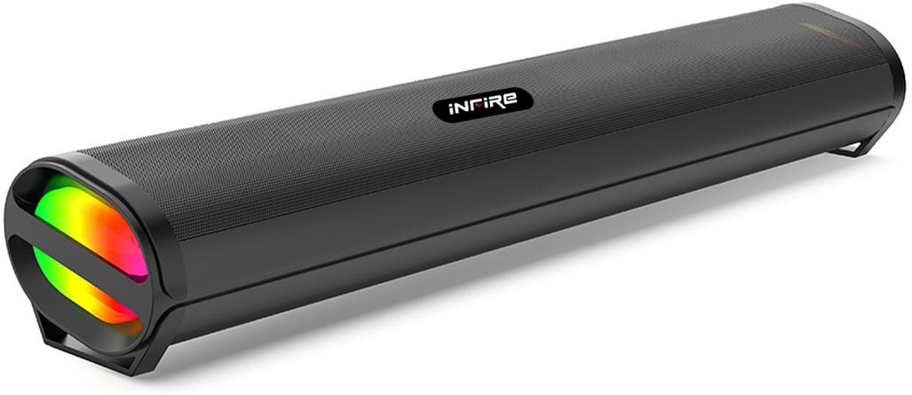 iNFiRe FireBar 50 50W Soundbar | RGB Lights | BT 5.4 | Deep Bass | AUX/USB/TF/FM 50 W Bluetooth Soundbar-image-40