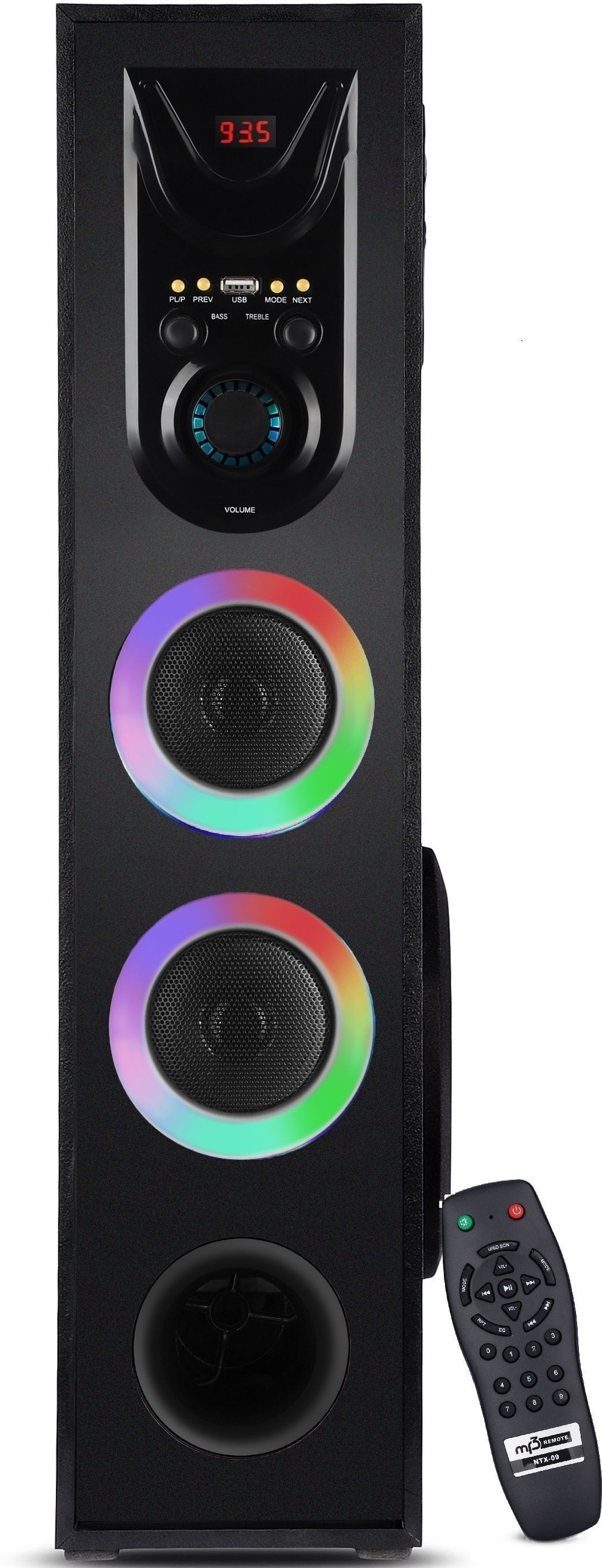 RZG Dj Music System Radiant Bass with Peak Volume 120 W Bluetooth Tower Speaker-image-29