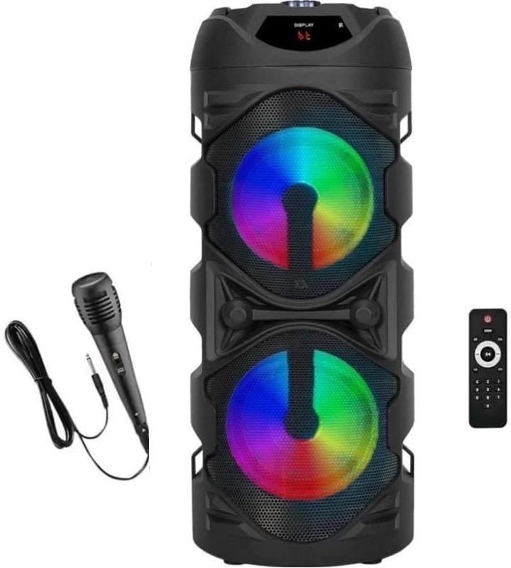 LIMBRO home Theatre TWS Mode FM USB AUX BLUETOOTH KARAOKE WIRED MIC RGB LIGHT 1000 W Bluetooth Tower Speaker-picture-31