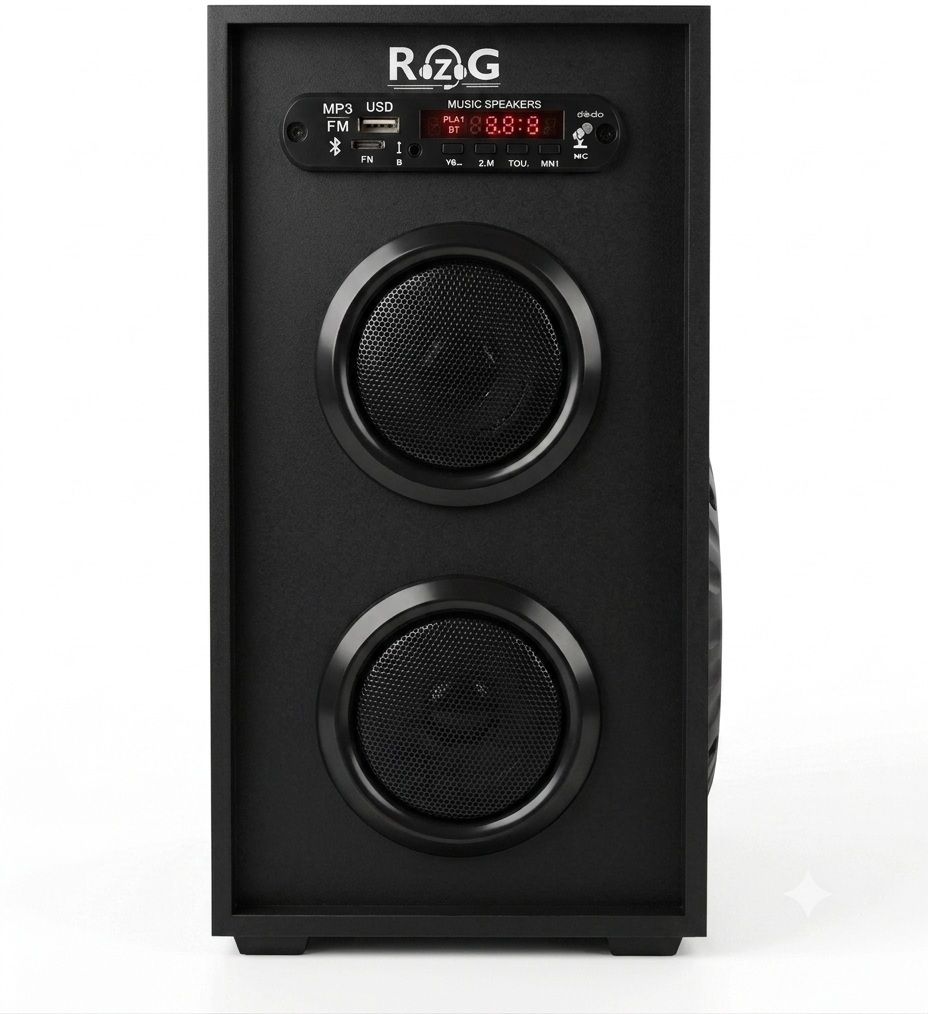 RZG Master 5 Pro 1001 Music System Sound Home theater Box 120 W Bluetooth Tower Speaker-image-24