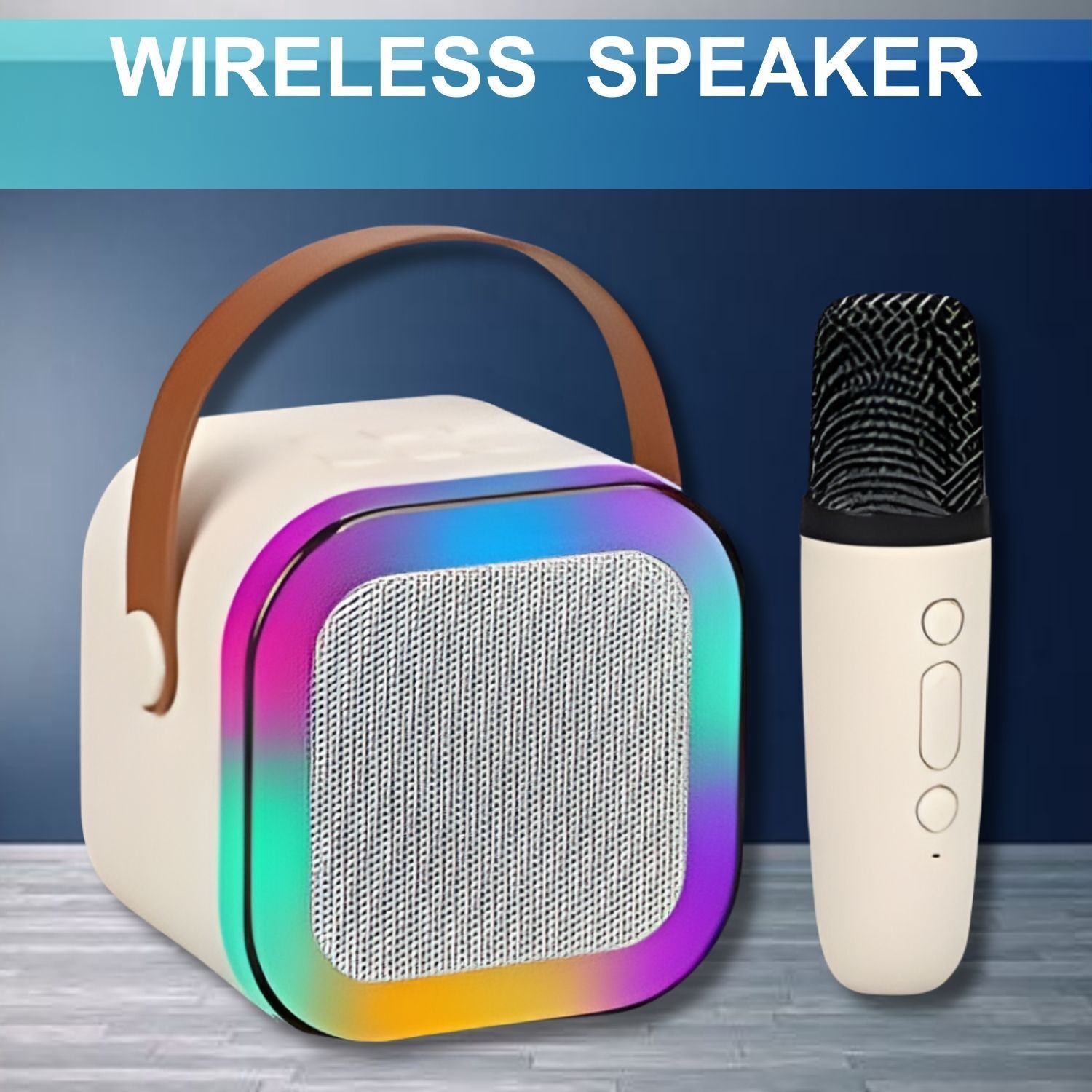 WiseUrban 10W Bluetooth Speaker Wireless Karaoke Mic Speaker 254 10 W Bluetooth Tower Speaker-image-14