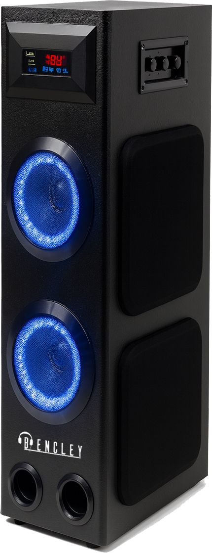 Bencley LEGACY-2 DOUBLE WOOFER With Multi-Color Neon Lights 115 W Bluetooth Tower Speaker-image-29