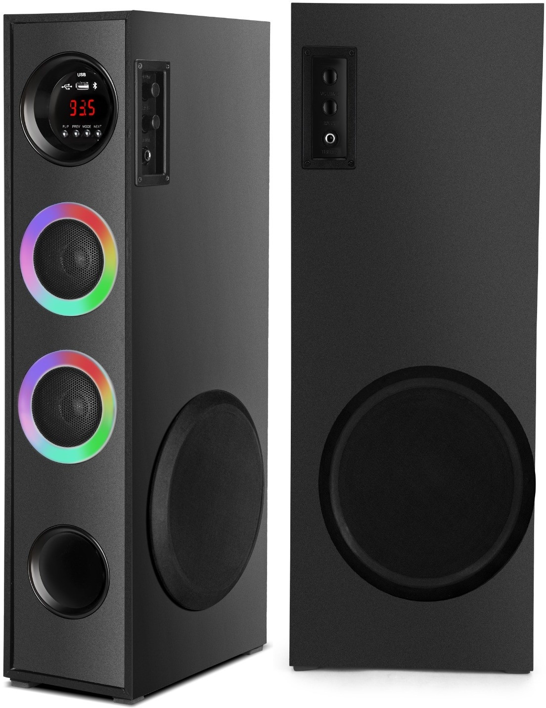 Quaranel Tower Multimedia Speaker System Remote 100 W Bluetooth Tower Speaker image 1