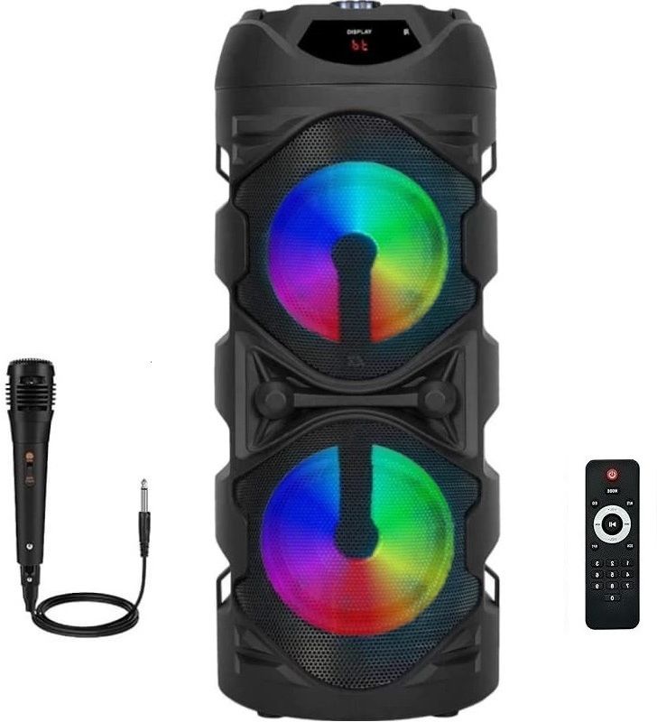 LIMBRO home Theatre TWS Mode FM USB AUX BLUETOOTH KARAOKE WIRED MIC RGB LIGHT 1000 W Bluetooth Tower Speaker-picture-28