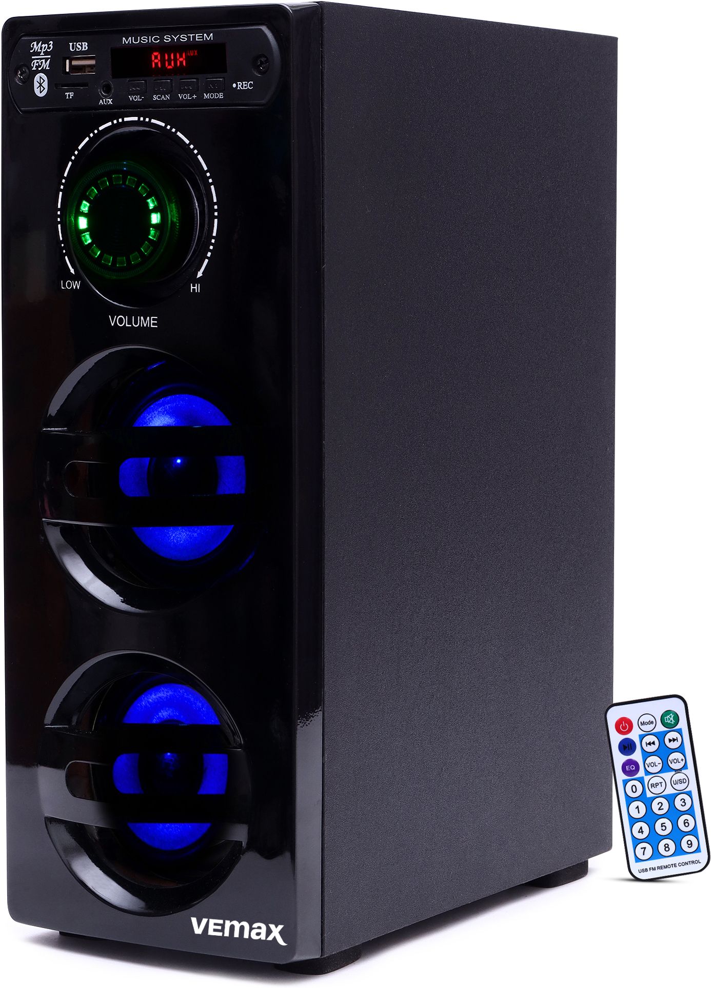 Vemax Rise FM USB AUX Bluetooth Tower Speaker 18 W Bluetooth Tower Speaker