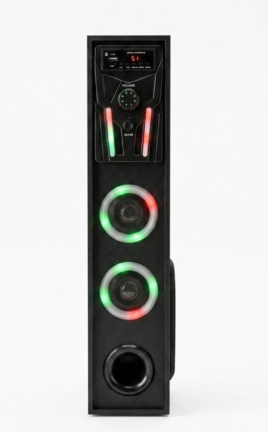 FITEDGE FITEDGE Tower Speaker Light Super bass Model 100 W Bluetooth Tower Speaker-image-1
