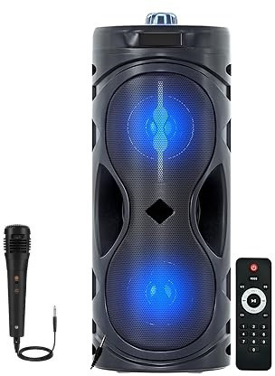 LIMBRO rk45 speaker with mic 50 W Bluetooth Tower Speaker image 1