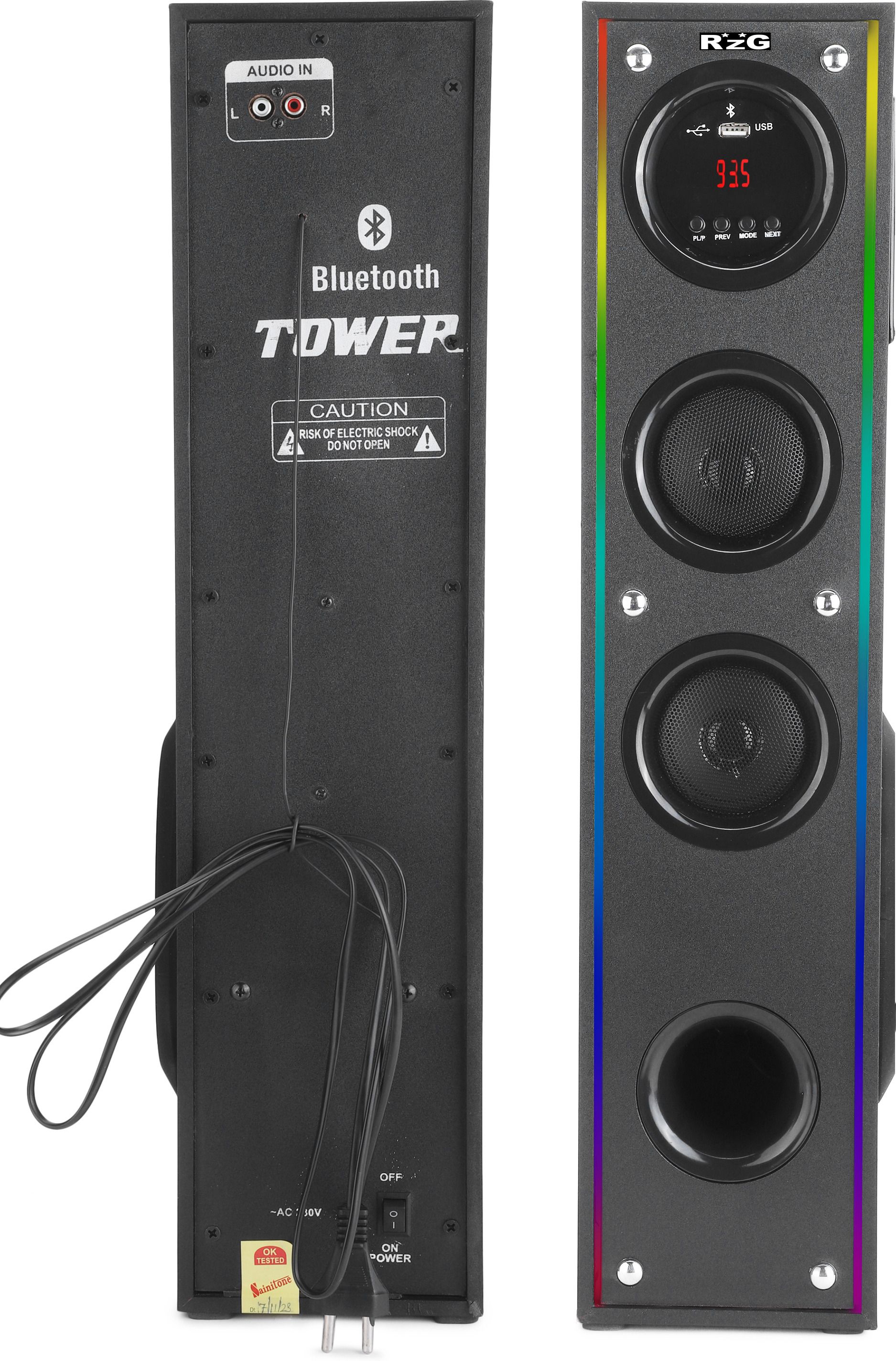 RZG PL-10, Music System Home theater 120 W Bluetooth Tower Speaker-image-36