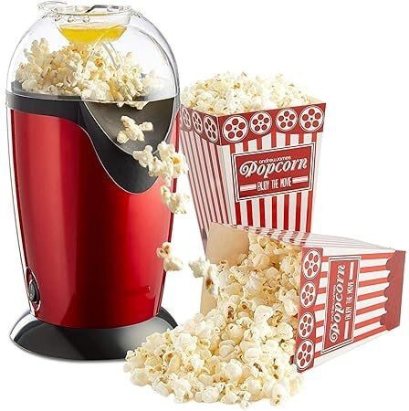 Electric Popcorn Maker Electric Popcorn Maker Hot Air Popper Machine Fast Popper for Home, Movie Nights 300 L Popcorn Maker-image-22