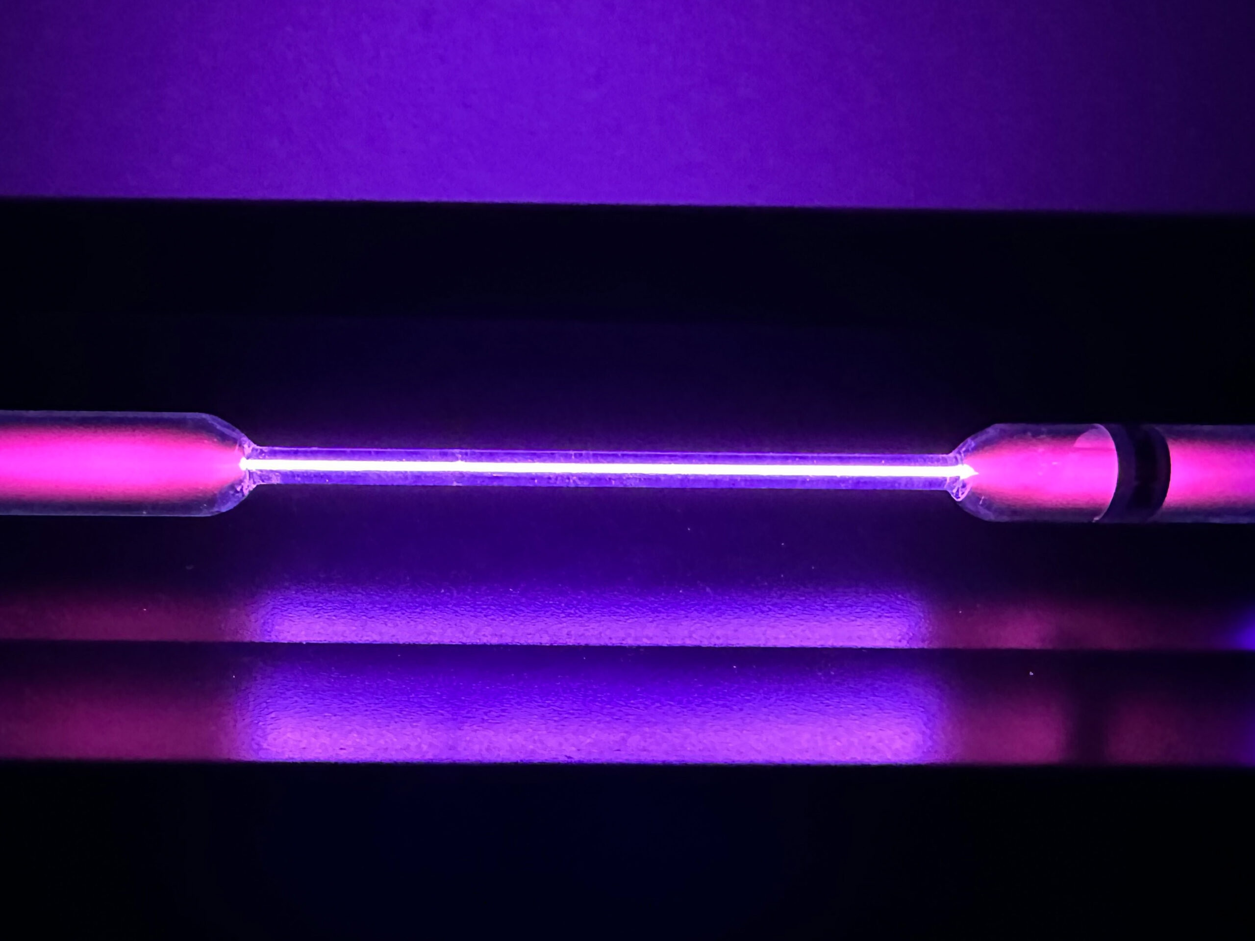satmed Spectrum Tube (Bromine) for Physics Lab Spectrum Analyzer image 1