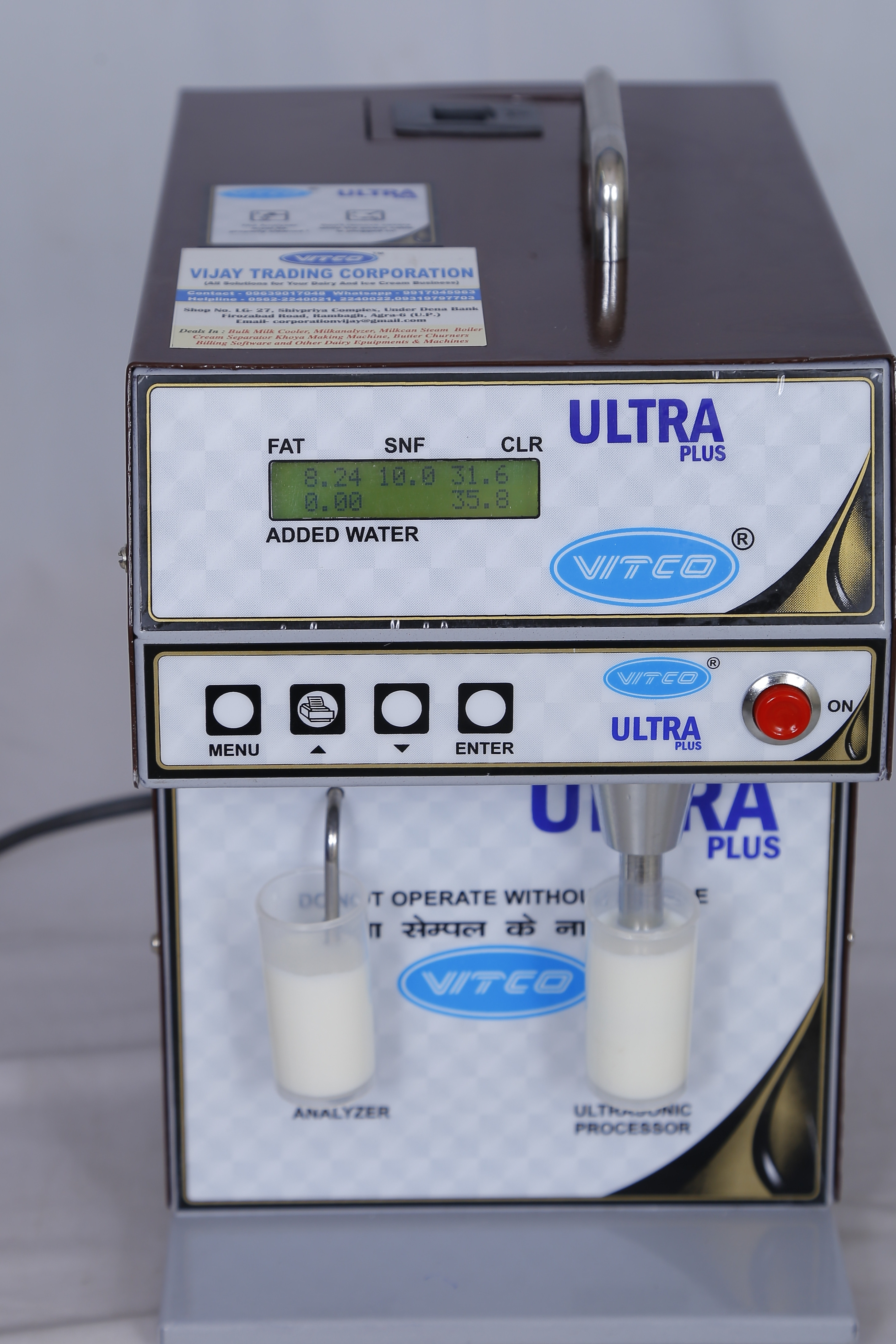vitco ULTRA PLUS MILK ANALYZER Spectrum Analyzer image 1