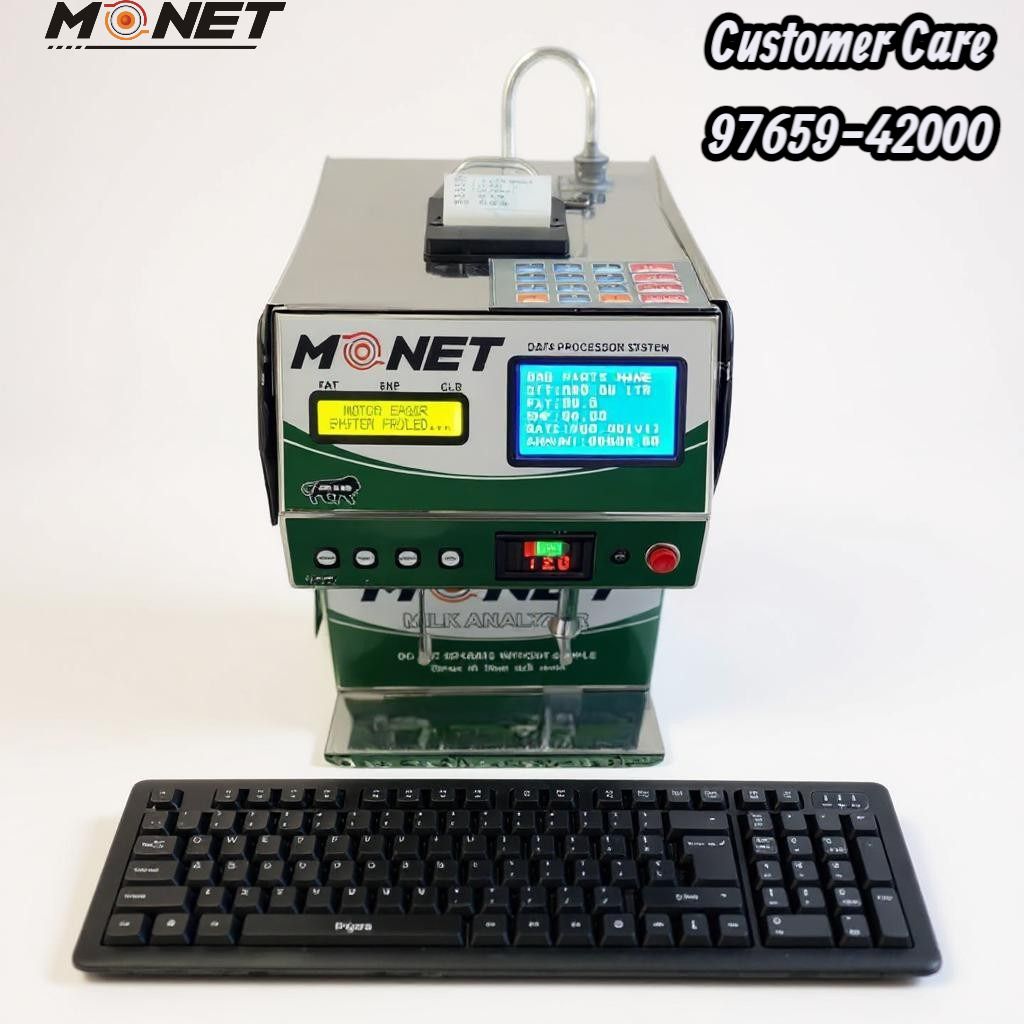 Monet Milk Analyzer Fat and SNF Checking, WITH VIBRATOR AND PRINTER DPO Spectrum Analyzer-image-22