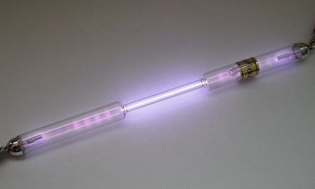 satmed Nitrogen Spectrum Tube for Physics Lab Spectrum Analyzer image 1