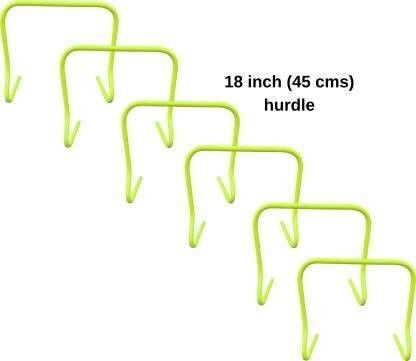 ymd Agility Hurdle 18 inch Set of 10 pcs | Football Speed Hurdle for Running PVC Speed Hurdles-picture-26